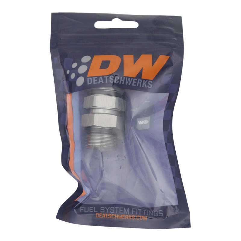 Load image into Gallery viewer, DeatschWerks 10AN ORB Male to 10AN ORB Male Swivel Adapter - Anodized DW Titanium
