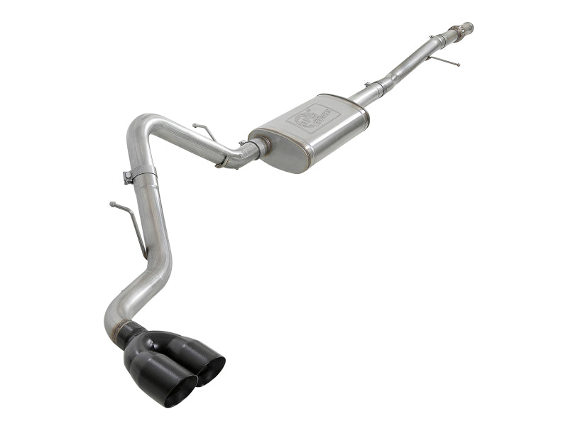 Load image into Gallery viewer, aFe Vulcan Series 3in 304SS Exhaust Cat-Back w/Blk Tip 2019 GM Silverado/Sierra 1500 V6-4.3L/V8-5.3L
