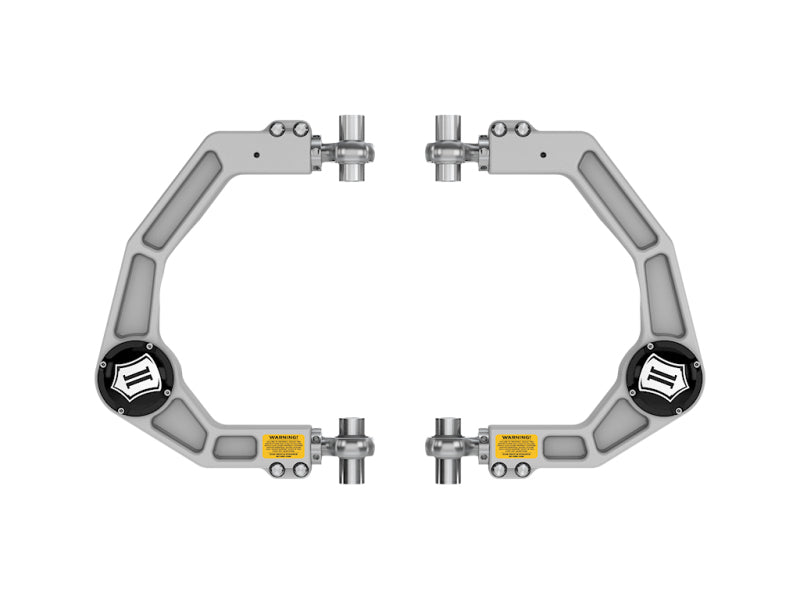 Load image into Gallery viewer, ICON 21-23 Ford F150 Billet Front Upper Control Arms DJ Pro Kit
