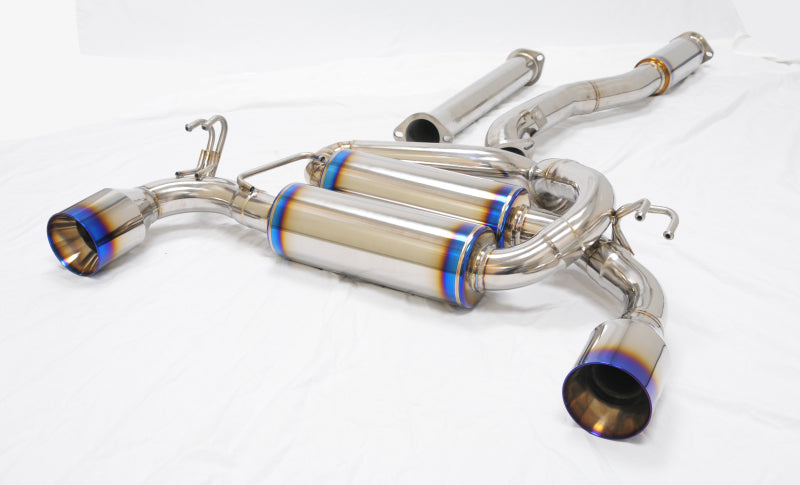 Load image into Gallery viewer, MXP 08-15 Mitsubishi Evolution 10 w/2 Section Pipes T304 SP Exhaust System w/Dual Exit
