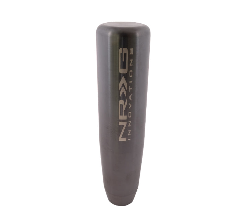 Load image into Gallery viewer, NRG Universal Short Shifter Knob - 5in. Length / Heavy Weight 1.27Lbs. - Black Chrome
