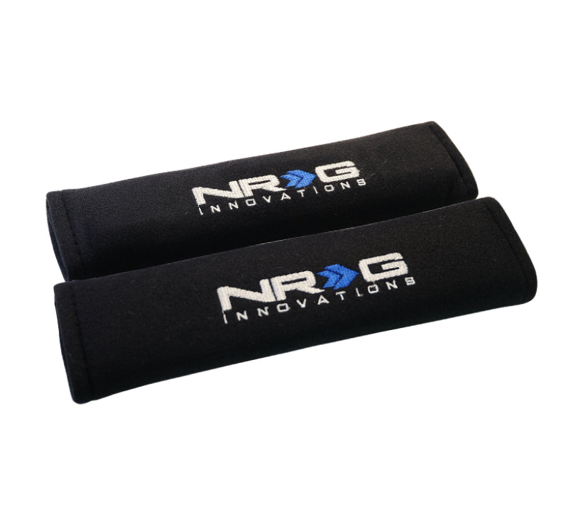 Load image into Gallery viewer, NRG Seat Belt Pads 2.7in. W x 11in. L (Black) Short - 2pc
