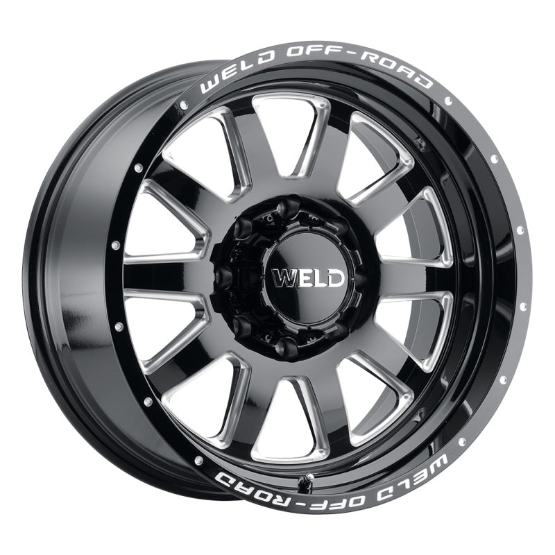 Load image into Gallery viewer, Weld Off-Road W102 20X10 Stealth 5X114.3 5X127 ET-18 BS4.75 Gloss Black MIL 78.1
