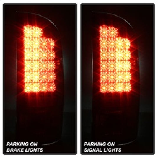 Spyder Dodge Ram 02-06 1500/Ram 2500/3500 03-06 LED Style Tail Lights Smoke ALT-YD-DRAM02-LED-SM