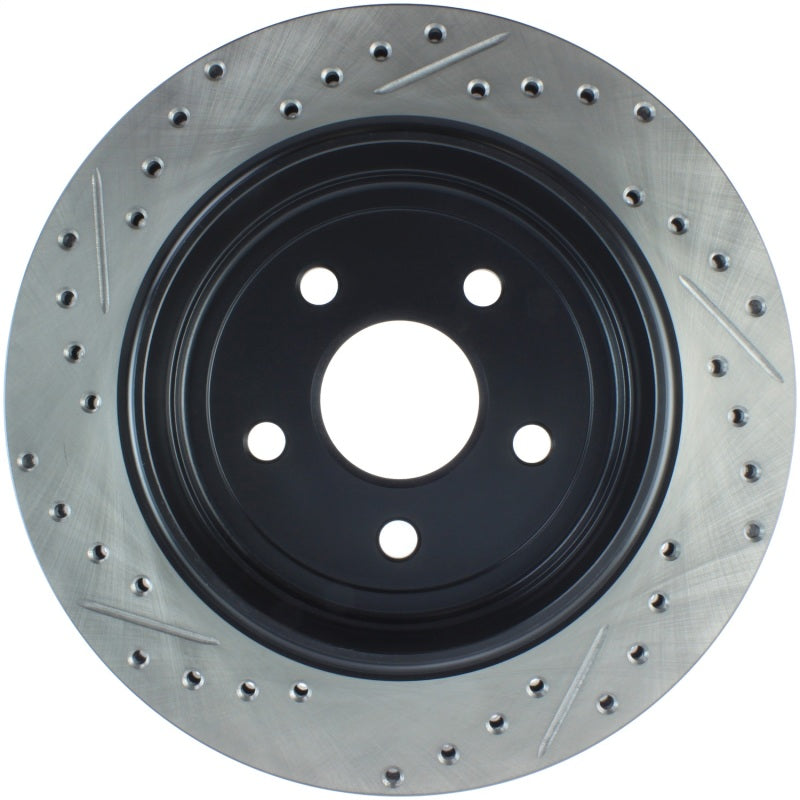 Load image into Gallery viewer, StopTech Slotted &amp; Drilled Sport Brake Rotor 11-15 Jeep Grand Cherokee (Excludes SRT8)
