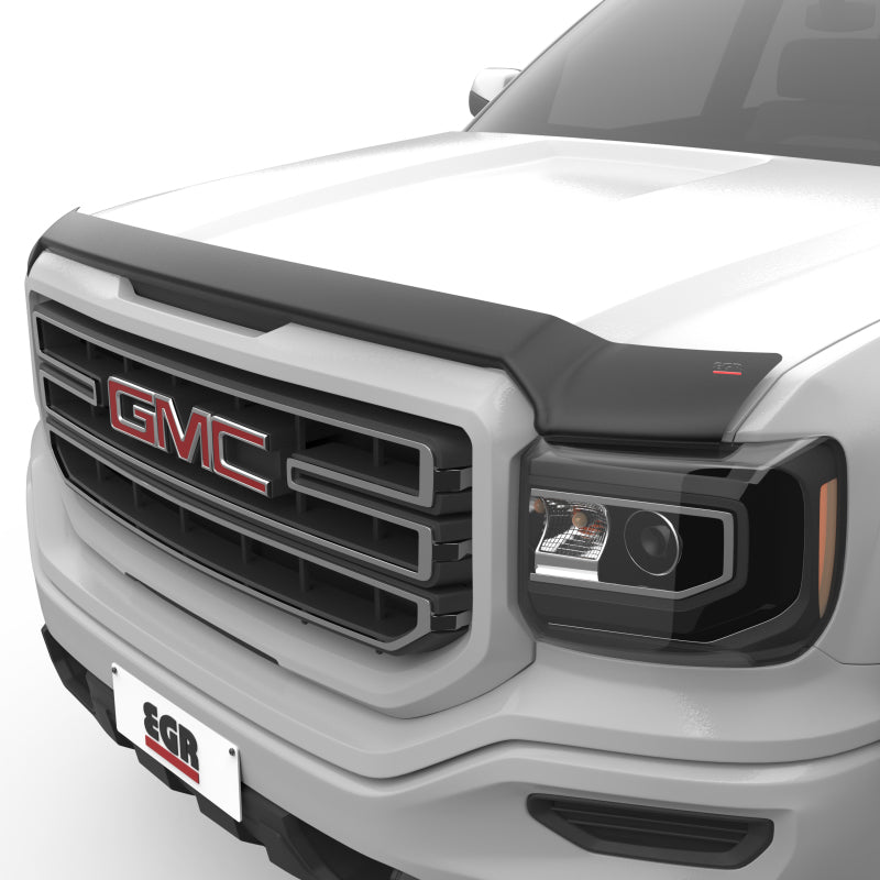 Load image into Gallery viewer, EGR 14+ GMC Sierra Superguard Hood Shield - Matte (301585)
