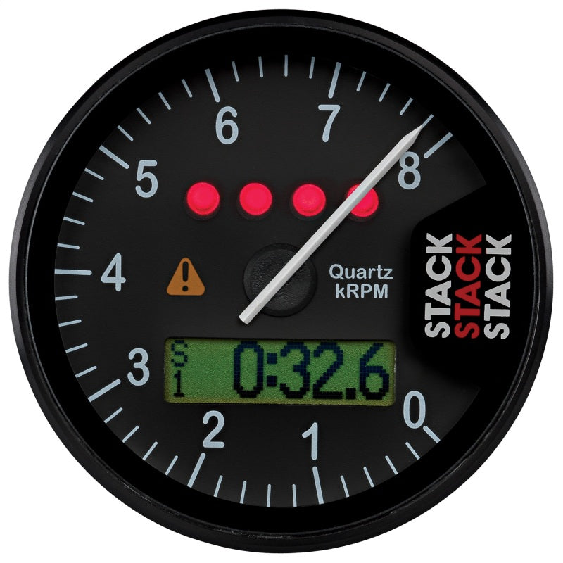 Load image into Gallery viewer, Autometer Stack Display Tachometer 0-8K RPM - Black
