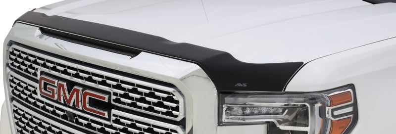 Load image into Gallery viewer, AVS 20-22 GMC Sierra 2500/3500 HD Aeroskin Low Profile Hood Shield - Matte Black
