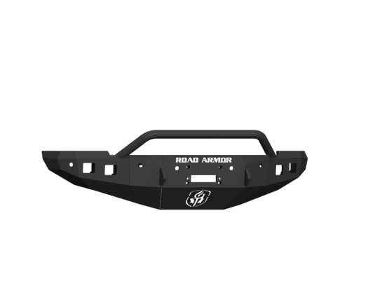 Road Armor 16-18 Ram 2500 Stealth Front Winch Bumper w/Pre-Runner/Sensor Holes - Tex Blk