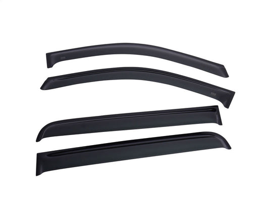 EGR 2019 Chevy 1500 Double Cab Tape-On Window Visors - Set of 4 Dark Smoke