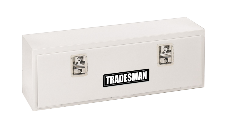 Load image into Gallery viewer, Tradesman Steel Top Mount Truck Tool Box (60in.) - Black
