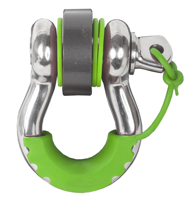 Load image into Gallery viewer, Daystar Fluorescent Green Locking D Ring Isolator Pair
