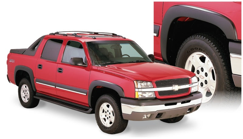 Load image into Gallery viewer, Bushwacker 03-06 Chevy Avalanche 1500 OE Style Flares 4pc w/out Body Hardware - Black
