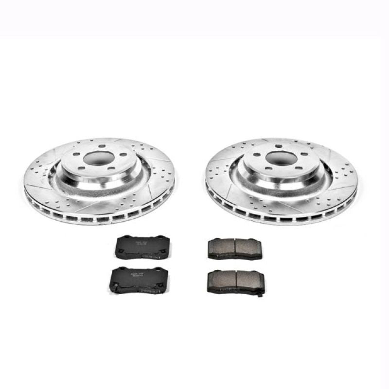 Load image into Gallery viewer, Power Stop 05-10 Chrysler 300 Rear Z23 Evolution Sport Brake Kit
