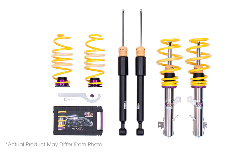 Load image into Gallery viewer, KW Ford Mustang 2018 Without Electronic Dampers Coilover Kit V1
