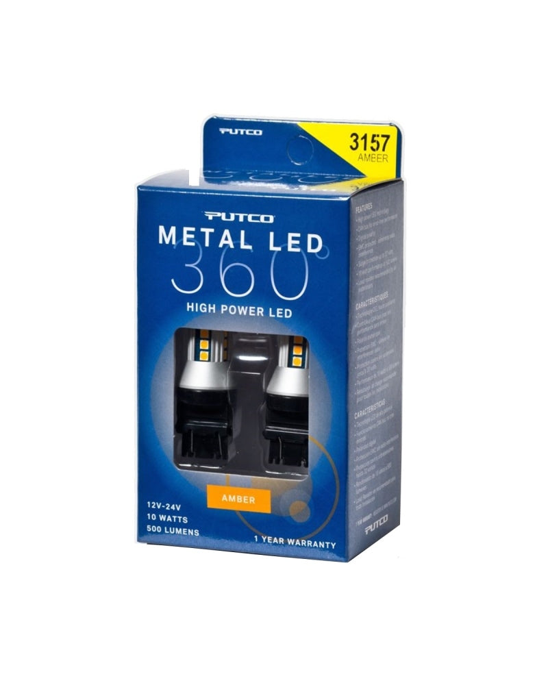 Load image into Gallery viewer, Putco 3157 - Amber Metal 360 LED
