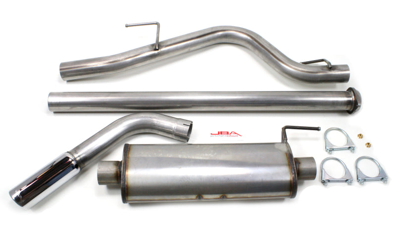 Load image into Gallery viewer, JBA 11-14 Ford F-150 All 2.7L/3.5L/5.0L 409SS Pass Side Single Exit Cat-Back Exhaust
