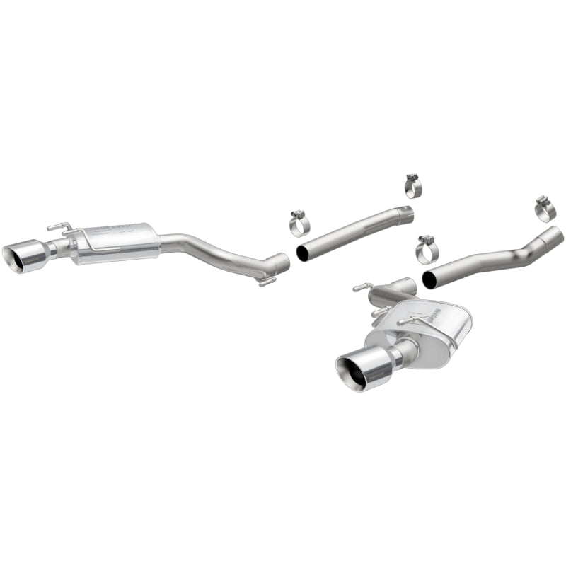 Load image into Gallery viewer, MagnaFlow 10-11 Camaro 6.2L V8 2.5 inch Street Series Axle Back Stainless Cat Back Exhaus
