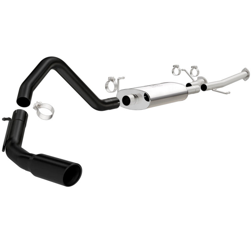 Load image into Gallery viewer, MagnaFlow Cat-Back Exhaust 09-13 Toyota Tundra V8 5.7L 3in SS Black Tip Single Side Exit
