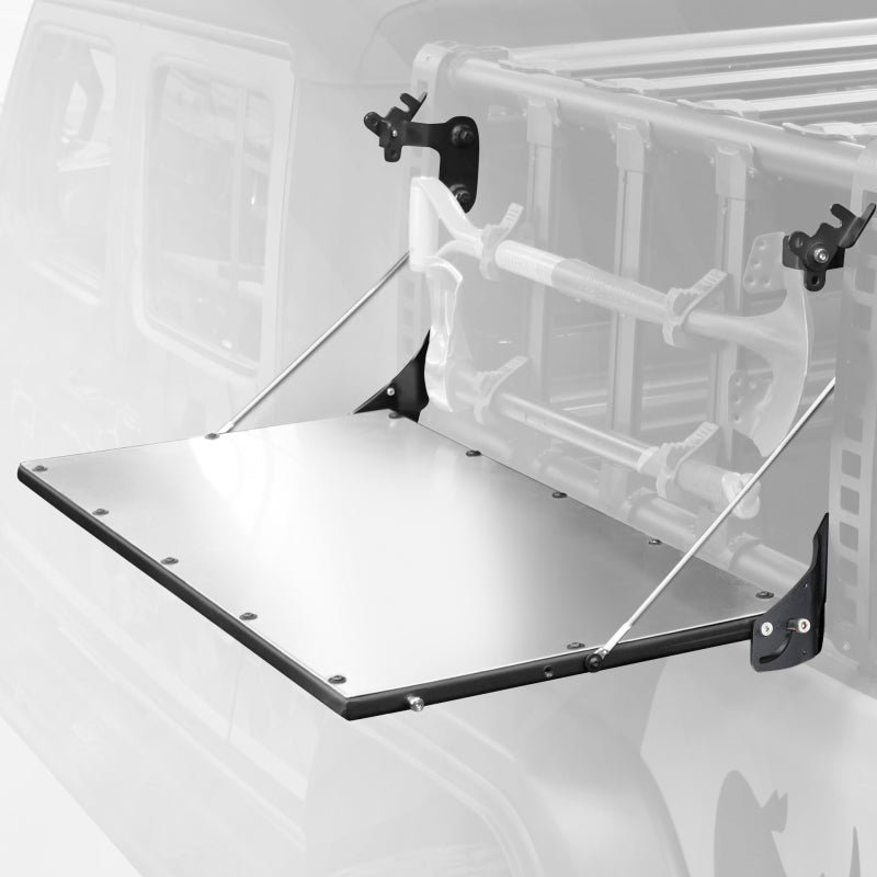 Load image into Gallery viewer, Go Rhino XRS Accessory Gear Table for Full-Sized Trucks (Mounts to 5952000T) - Tex. Blk
