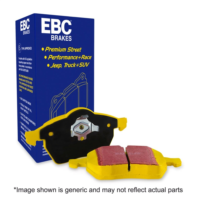 Load image into Gallery viewer, EBC 05-07 Ford F250 (inc Super Duty) 5.4 (2WD) Yellowstuff Front Brake Pads
