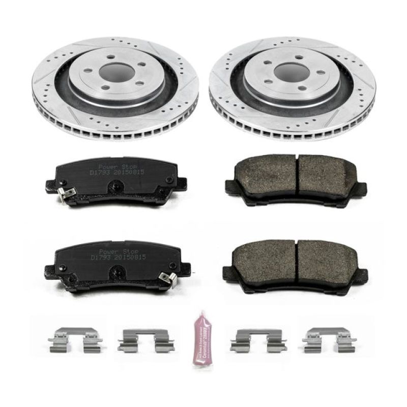 Load image into Gallery viewer, Power Stop 15-19 Ford Mustang Rear Z23 Evolution Sport Brake Kit
