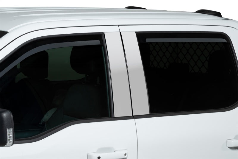 Load image into Gallery viewer, Putco 2021 Ford F-150 - Super Crew / Super Cab / Reg Cab Element Chrome Window Visors (Front Only)
