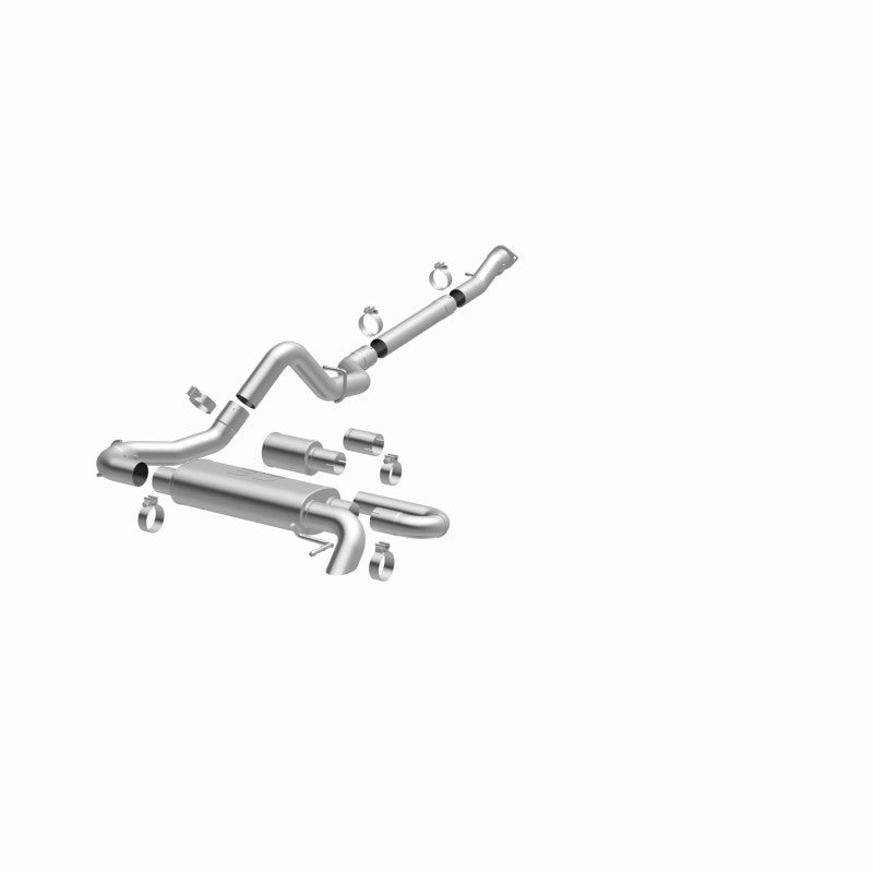 Load image into Gallery viewer, MagnaFlow 2021 Ford Bronco Overland Series Cat-Back Exhaust w/ Single Straight Driver Exit- No Tip
