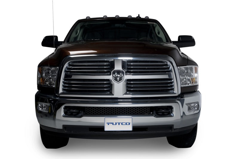 Load image into Gallery viewer, Putco 11-18 Ram HD - Stainless Steel - Punch Style Bumper Grille (Black) Bumper Grille Inserts
