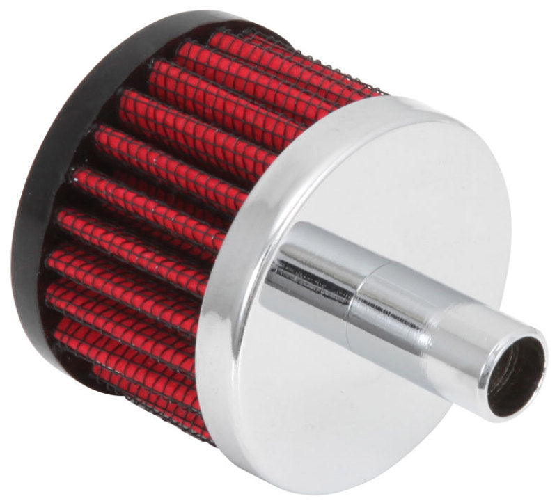 Load image into Gallery viewer, K&amp;N Steel Base Crankcase Vent Filter .5in Vent OD x 2in OD x 1.5in Height
