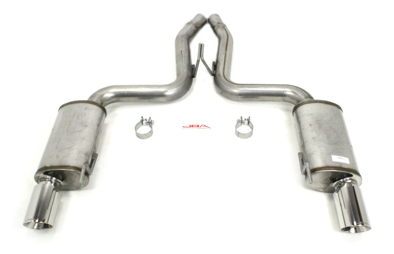 Load image into Gallery viewer, JBA 15-17 Ford Mustang 5.0L 409SS Dual Rear Exit Axle Back Exhaust
