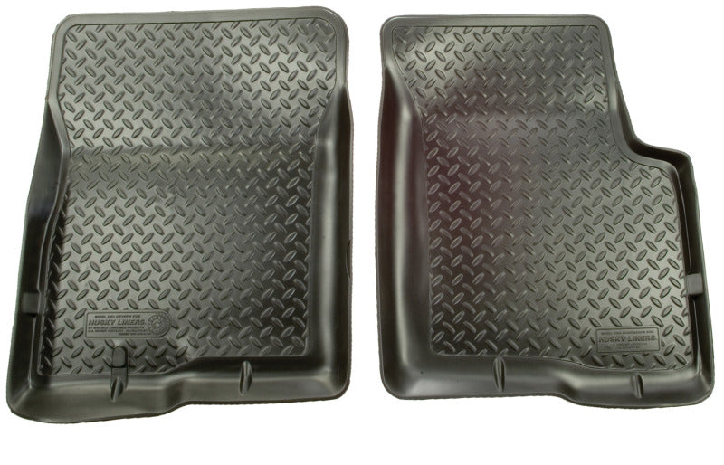 Load image into Gallery viewer, Husky Liners 06-08 Hummer H3 Classic Style Black Floor Liners
