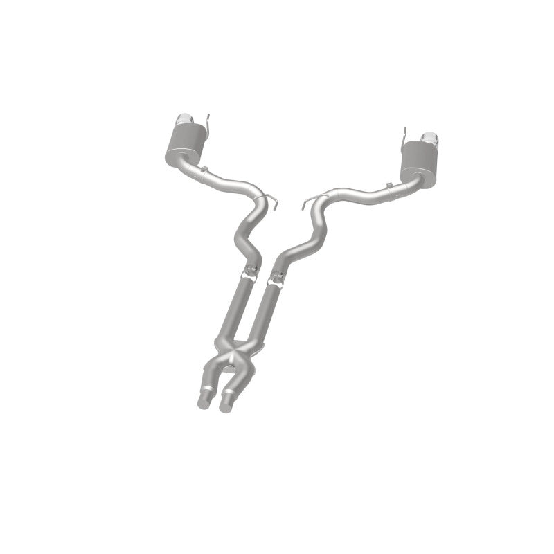 Load image into Gallery viewer, MagnaFlow Cat Back, SS, 3in, Street, Dual Split Polished 4.5in Tips 2015 Ford Mustang GT V8 5.0L
