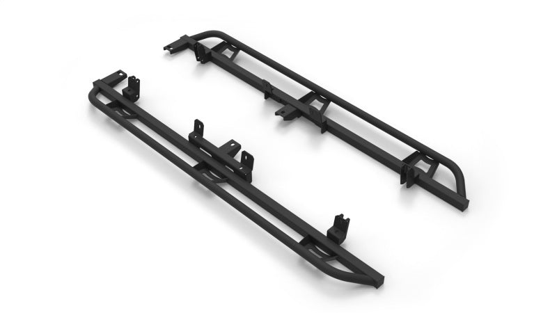 Load image into Gallery viewer, N-Fab Trail Slider Steps 15-20 Chevy/GMC Colorado/Canyon Crew Cab All Beds - SRW - Textured Black

