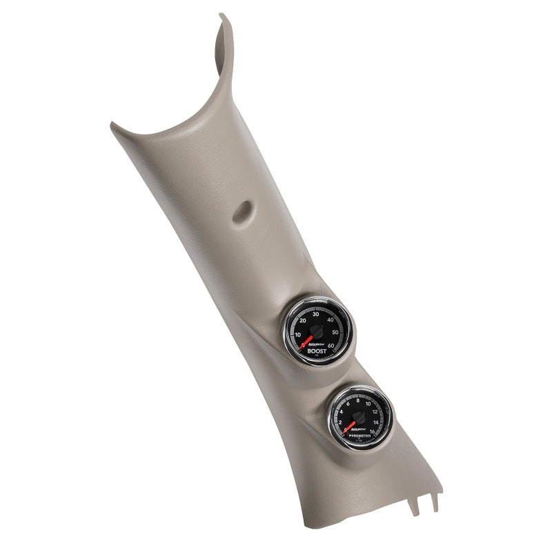 Load image into Gallery viewer, Autometer 10-12 Dodge Ram Gen4 Factory Match Dual Pillar Gauge Kit
