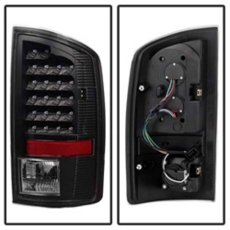 Load image into Gallery viewer, xTune Dodge Ram 02-06 1500 / Ram 2500/3500 03-06 LED Tail Light Black ALT-JH-DR02-LED-BK
