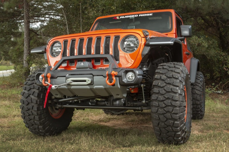 Load image into Gallery viewer, Rugged Ridge 18-21 Jeep Wrangler/Gladiator (JL/JT) Venator Modular Bumper - Black

