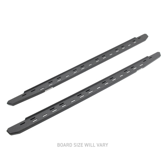 Go Rhino RB30 Slim Line Running Boards 68in. - Bedliner Coating (Boards ONLY/Req. Mounting Brackets)