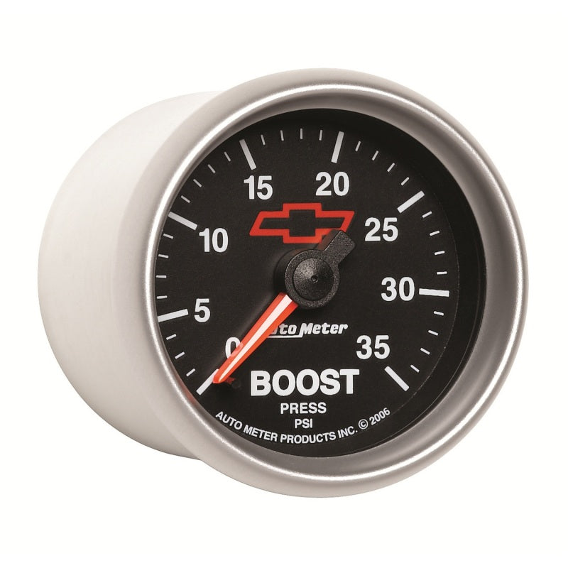 Load image into Gallery viewer, Autometer GM Bowtie Black 2-1/16 Fuel Level, 0-90 , Air-Core 8-18V
