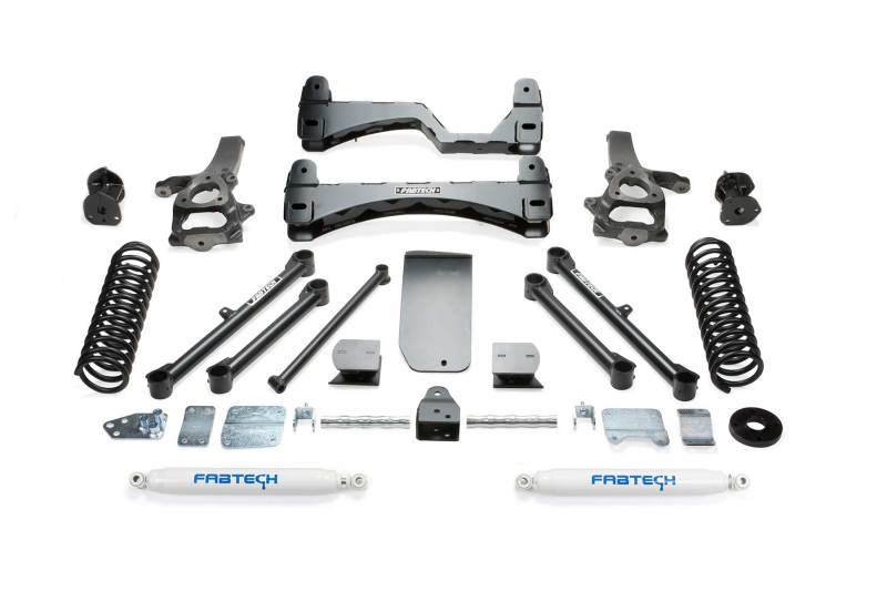 Load image into Gallery viewer, Fabtech 13-18 Ram 1500 4WD 6in Basic Sys w/Perf Shks
