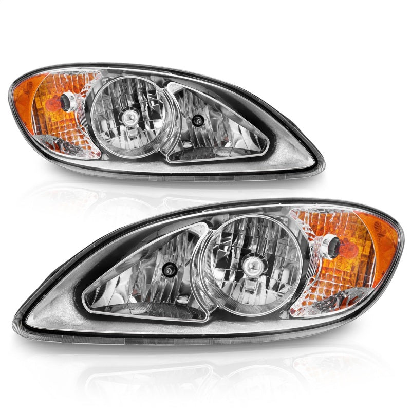 Load image into Gallery viewer, ANZO 2008-2016 International Prostar Crystal Headlights Chrome Housing
