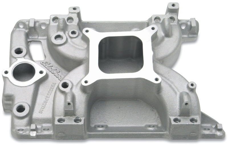 Load image into Gallery viewer, Edelbrock Manifold Torker II Pontiac 389/455 for STD Flange Tb
