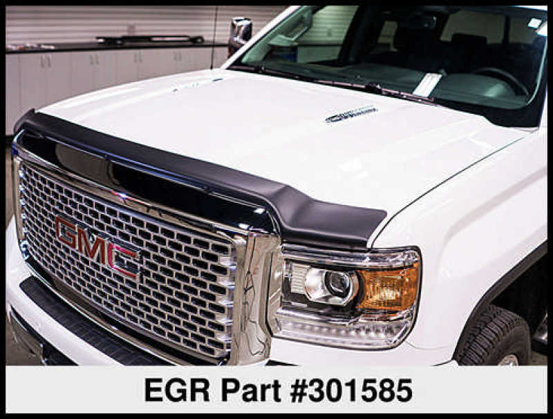 Load image into Gallery viewer, EGR 14+ GMC Sierra Superguard Hood Shield - Matte (301585)
