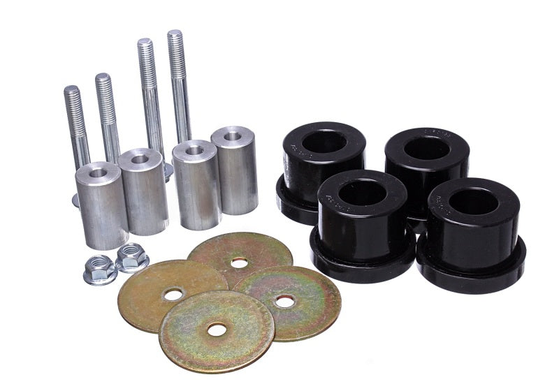Load image into Gallery viewer, Energy Suspension 2015 Ford Mustang (Exc Cobra) Black Differential Mount Bushing Set
