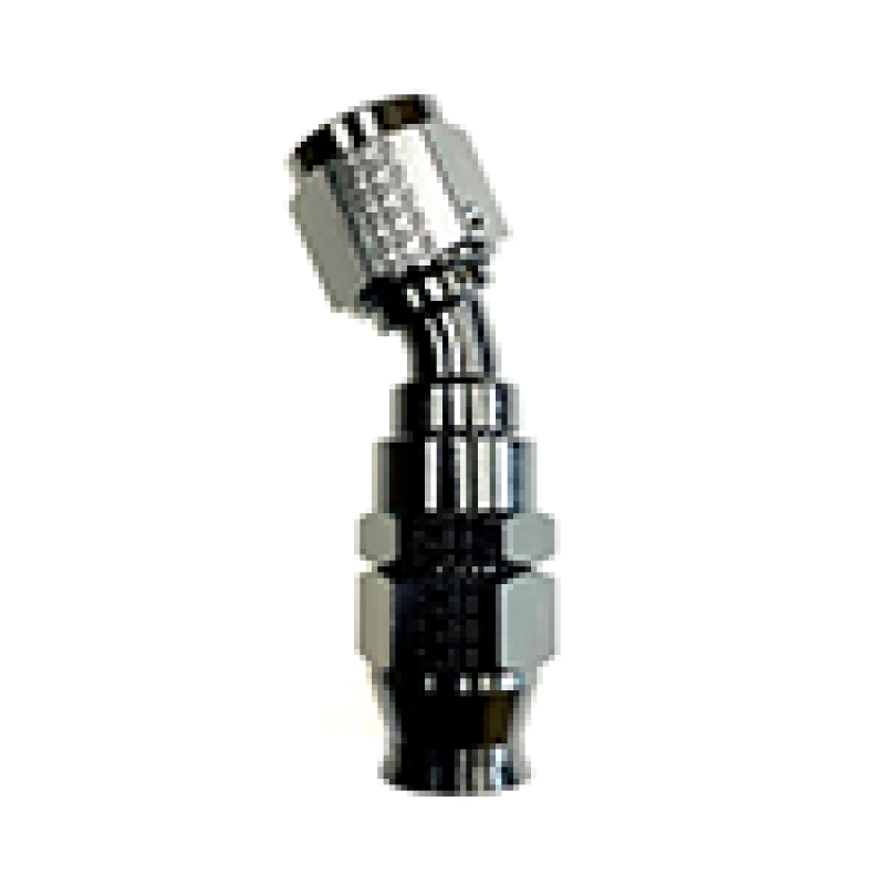 Load image into Gallery viewer, Fragola -12AN Real Street x 30 Degree Hose End Black For PTFE Hose
