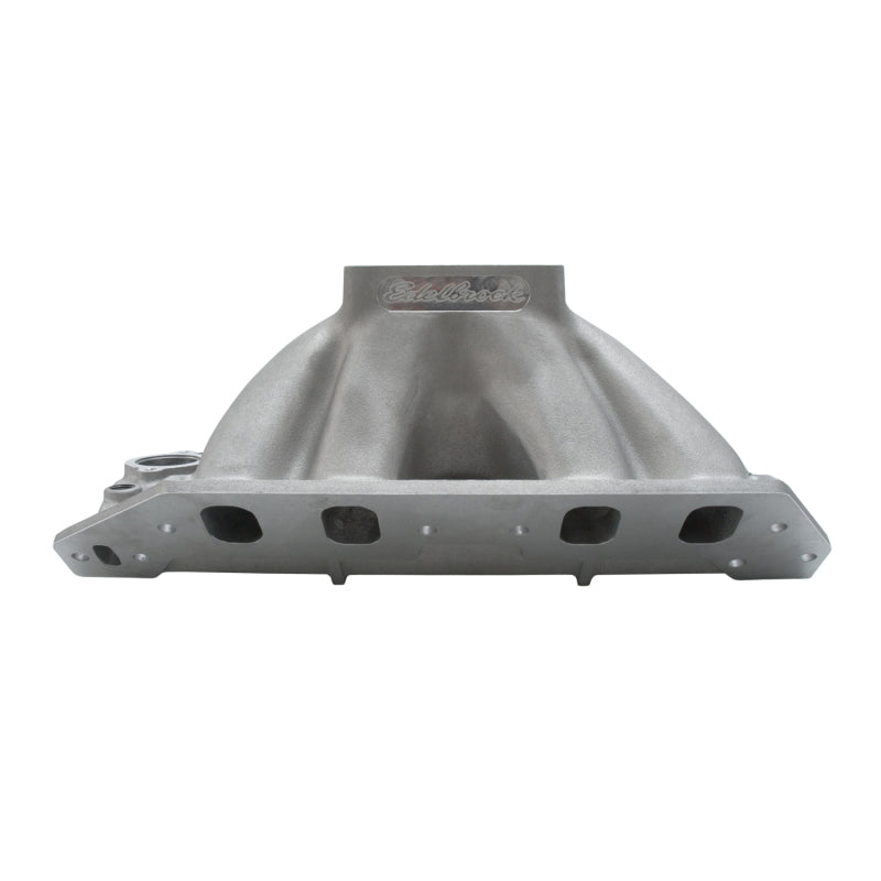 Load image into Gallery viewer, Edelbrock Manifold Big Victor II BBC w/ Edelbrock Profiler or Dart Big Chief Heads Dominator Flange
