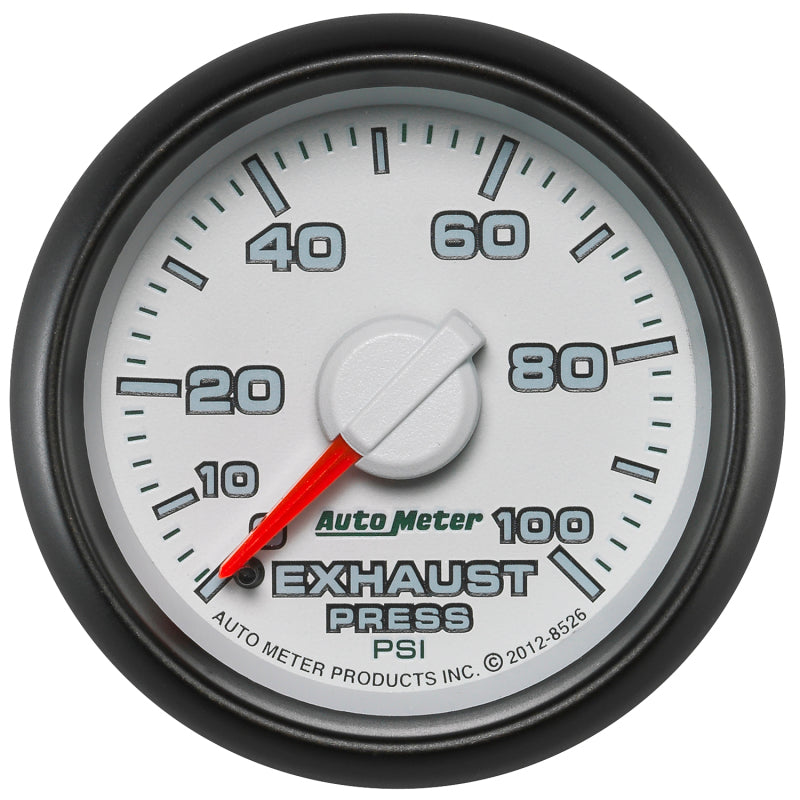 Load image into Gallery viewer, Autometer Factory Match 52.4mm Mechanical 0-100 PSI Exhaust (Drive) Pressure Gauge
