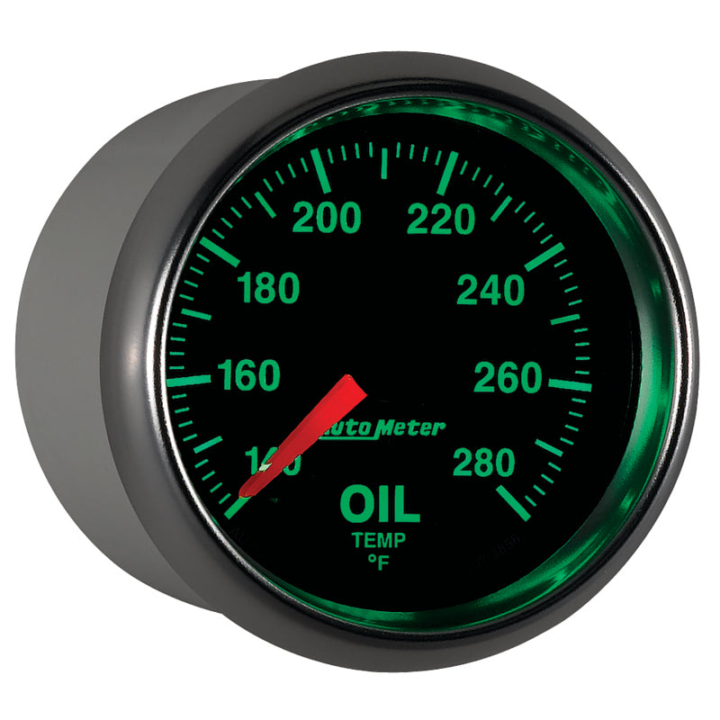 Load image into Gallery viewer, Autometer GS Series 2-1/16in Oil Temperature Gauge 140-280 Degrees Electric Full Sweep
