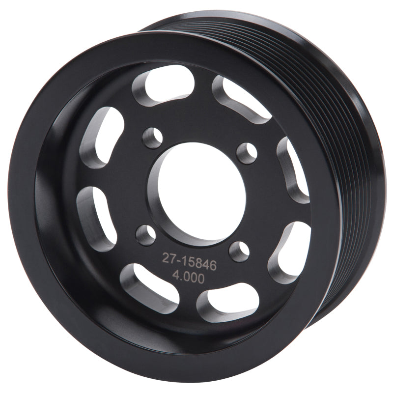 Load image into Gallery viewer, Edelbrock Pulley Supercharger Enforcer 10 Rib 4In Black

