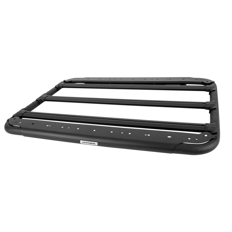 Load image into Gallery viewer, Go Rhino SRM 500 Flat Rack 35in. - Tex. Blk (Incl. Clamps - Mounts to Many Styles of Cross Bars)
